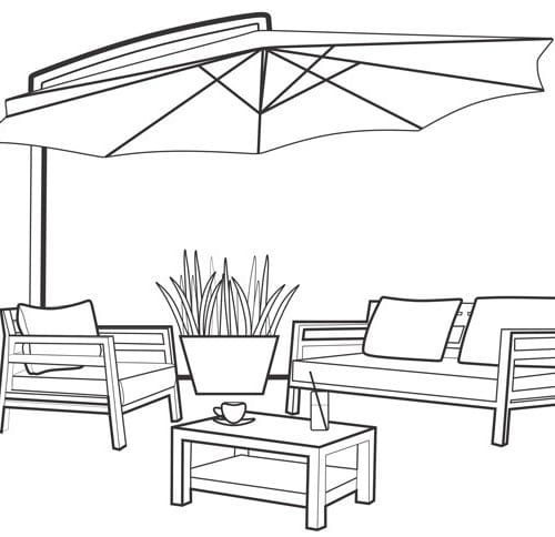 Outdoor Sofa